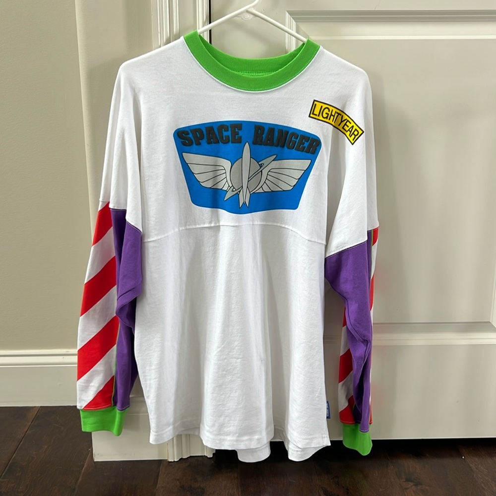 Disney 25th Anniversary Buzz Lightyear Spirit Jersey Medium Toy Story
